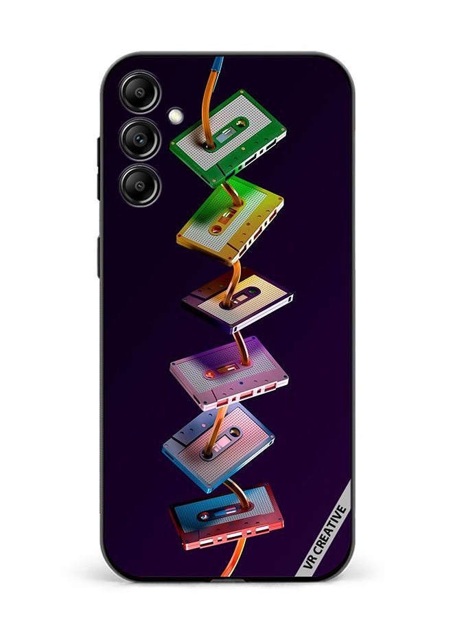 VR CREATIVE Protective Case Cover For Samsung Galaxy A14 5G/A14 Multicolur Design Multicolour - Image 1