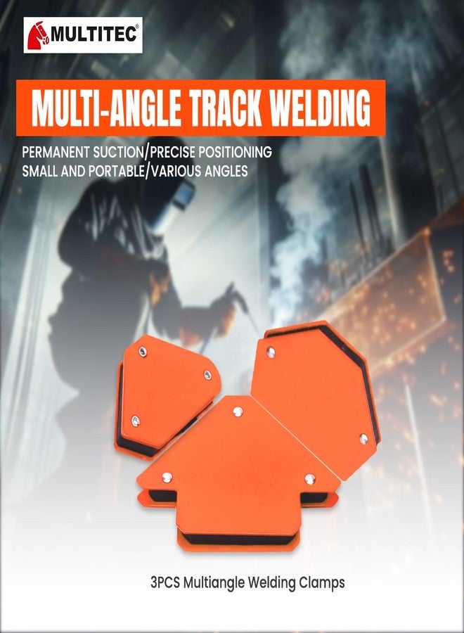 Multitec Industries Ltd MULTITEC Multiangle Welding Clamp Set (3 Pieces) | Heavy-Duty Adjustable Right Angle Clamps for Welding, DIY, Woodworking & Metalwork | Strong Grip & Durable Construction - Image 3