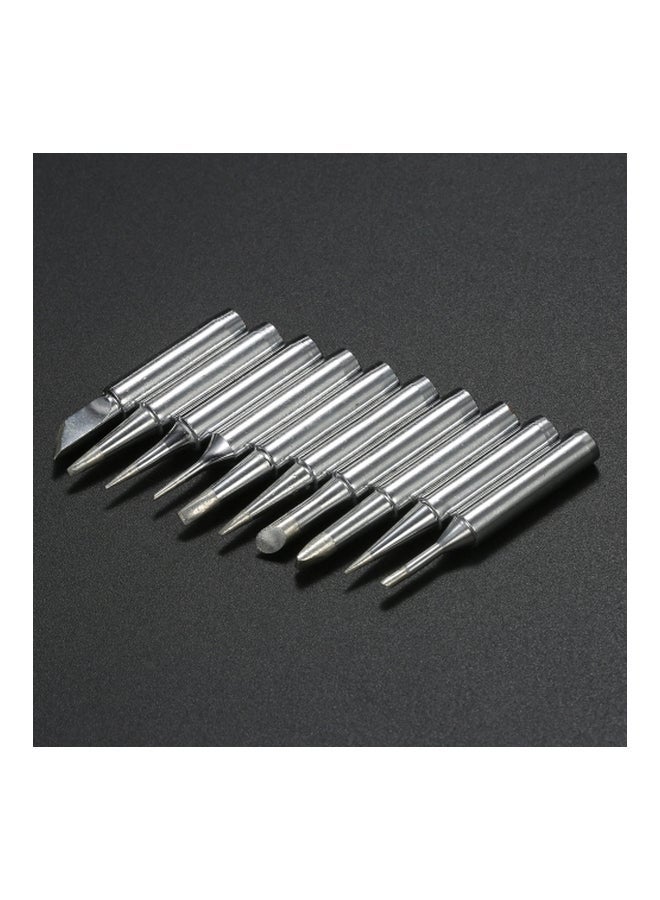 NIBEMINENT 10-Piece Soldering Tip Set Silver - Image 4