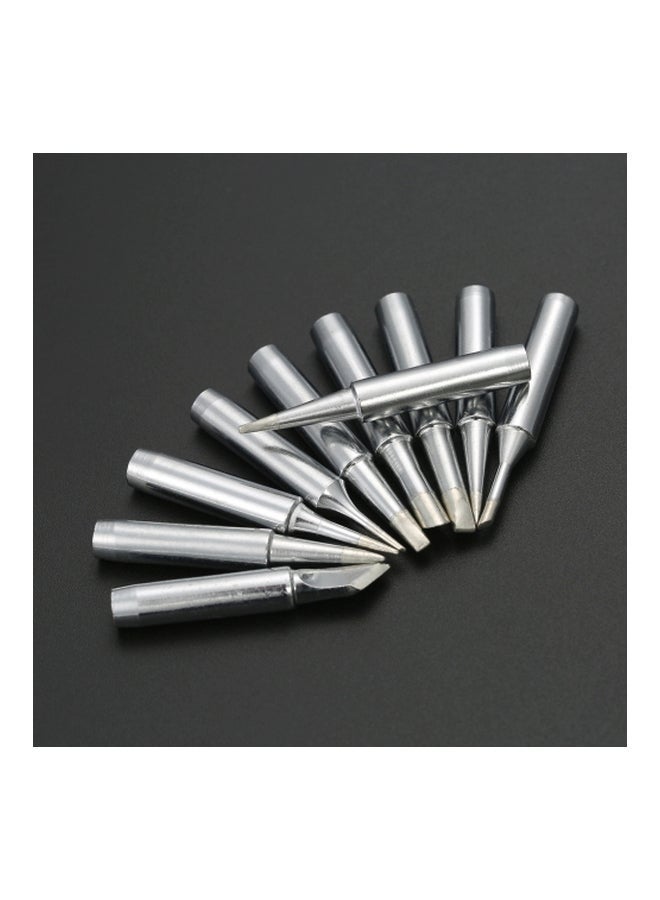 NIBEMINENT 10-Piece Soldering Tip Set Silver - Image 5