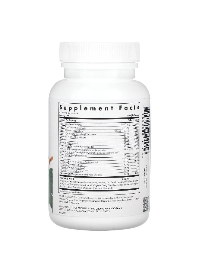 Michael's Naturopathic - Michael's Naturopathic, Teen Girls Tabs, Multivitamin, 90 Vegetarian Tablets - Image 1