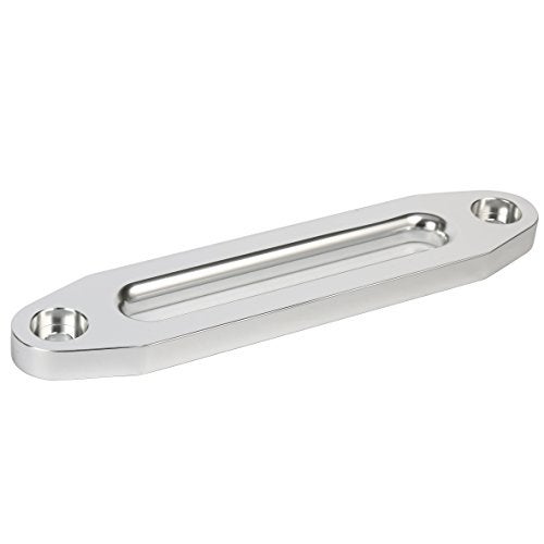 YaeKoo 10" Billet Aluminum Hawse Fairlead for Synthetic Winch 8000-15000 LBs Rope Cable Lead Guide - Image 4