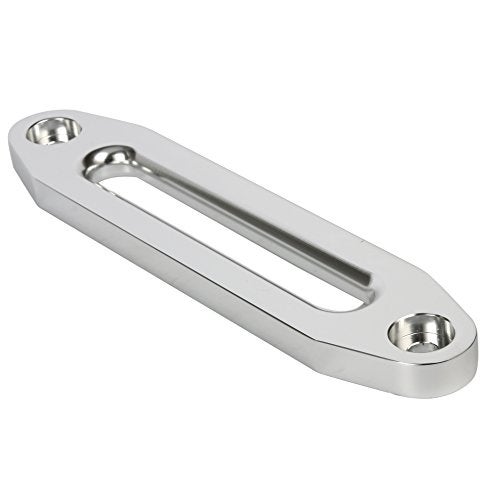 YaeKoo 10" Billet Aluminum Hawse Fairlead for Synthetic Winch 8000-15000 LBs Rope Cable Lead Guide - Image 5