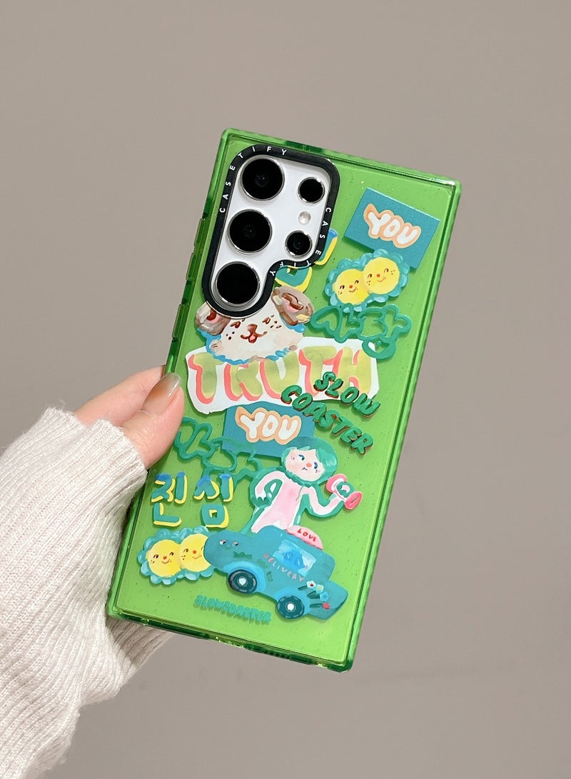 Casetify Samsung Galaxy S24 Ultra Doodle Pet Parade Case - Image 2