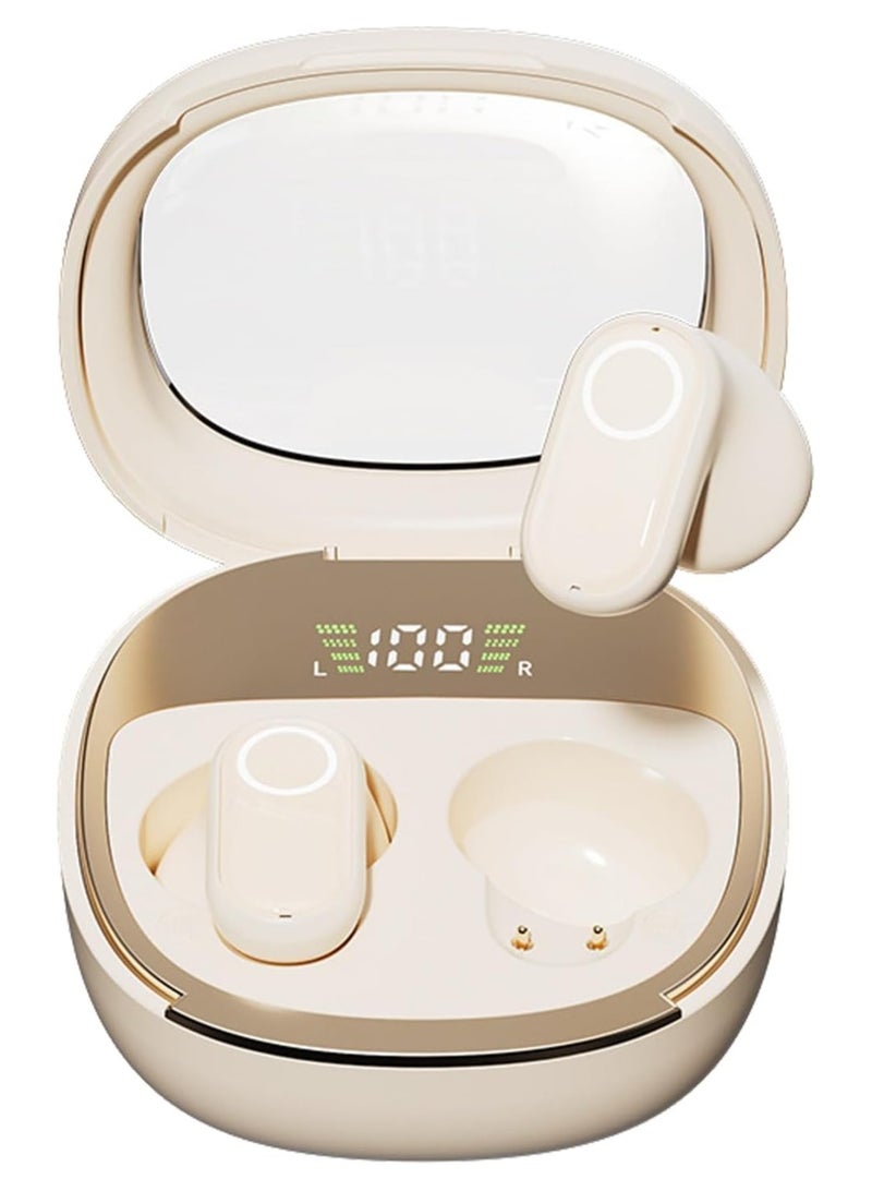 caijin Mini short handle Bluetooth headset M86 ultra-long battery life in-ear wireless Bluetooth headset space capsule private model noise reduction - Image 1