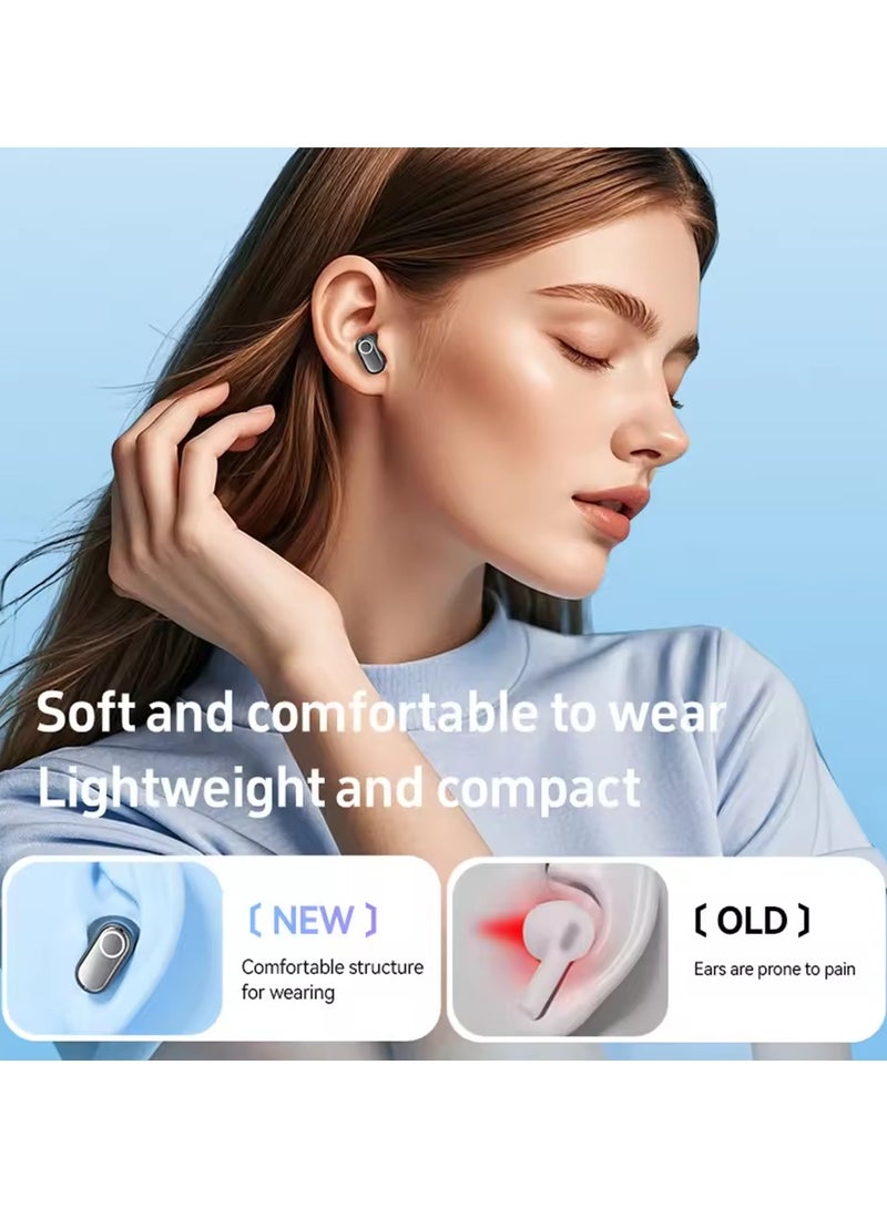 JBLTM Mini short handle Bluetooth headset M86 ultra-long battery life in-ear wireless Bluetooth headset space capsule private model noise reduction  - Image 5