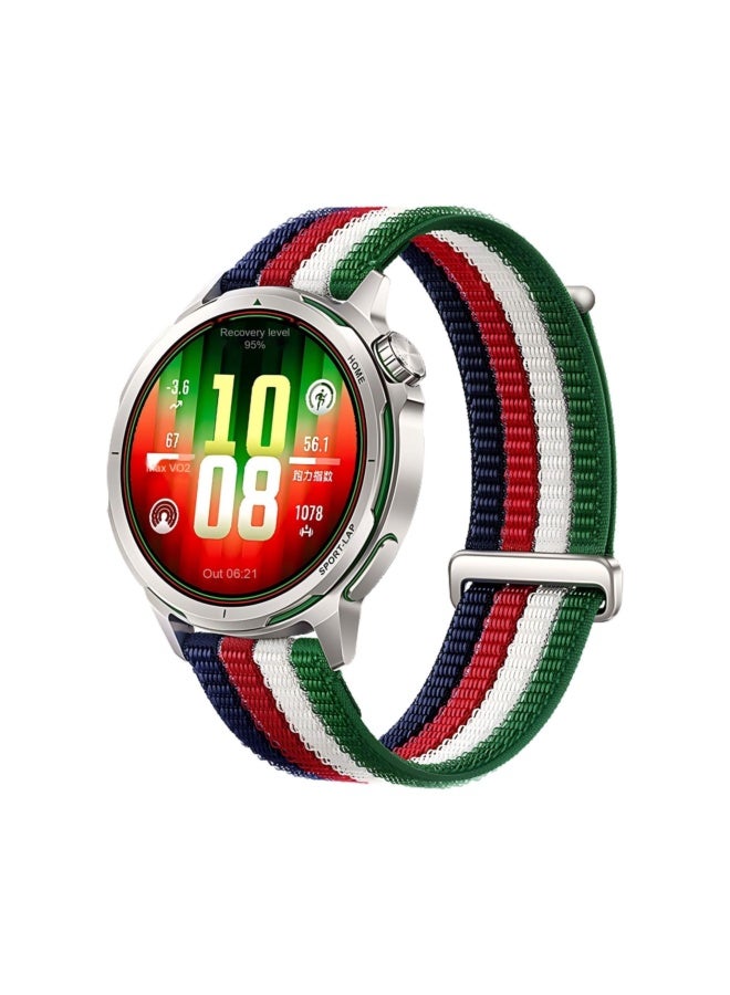 Official Huawei GT Runner2 & GT6/5 Pro Compatible Breathable Cloud Comfort Three-Ring Nylon Watch Band - Image 4