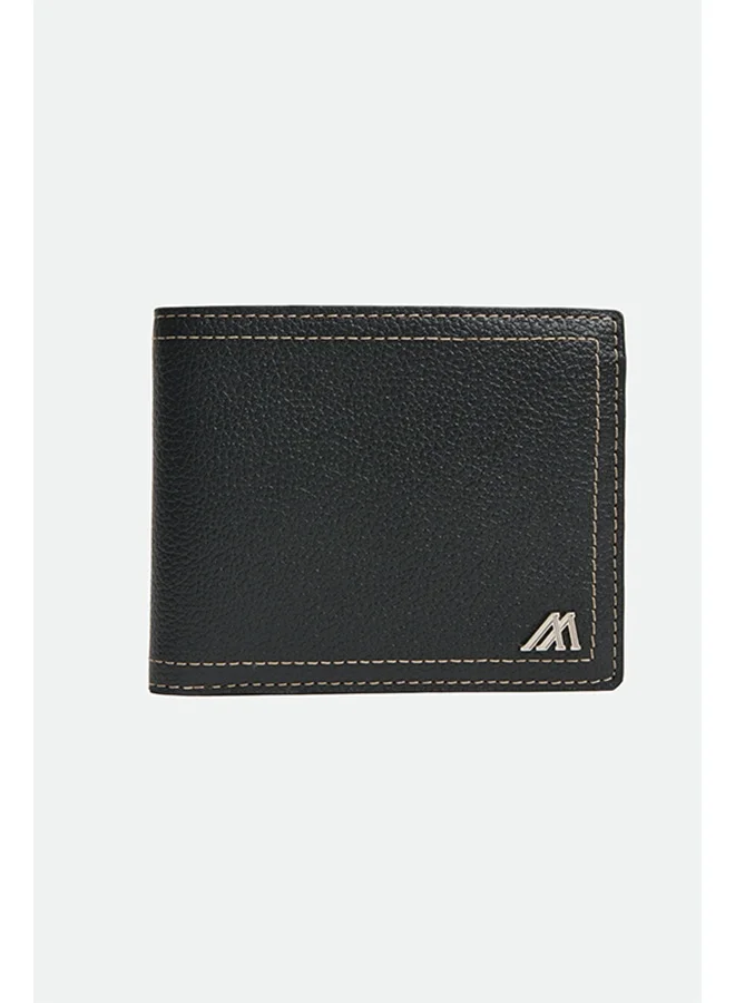 تكلف The Crosswind Classic Leather Bifold Wallet – Black & Mahogany