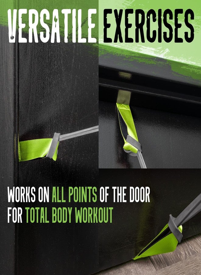 Gradient Fitness Door Anchor for Resistance Bands | Heavy Duty Resistance Band Door Anchors for Stretching Straps, Physical Therapy Exercises & Closed Loop Bands. Door Anchor for Home Gym Workout (G) - Image 5