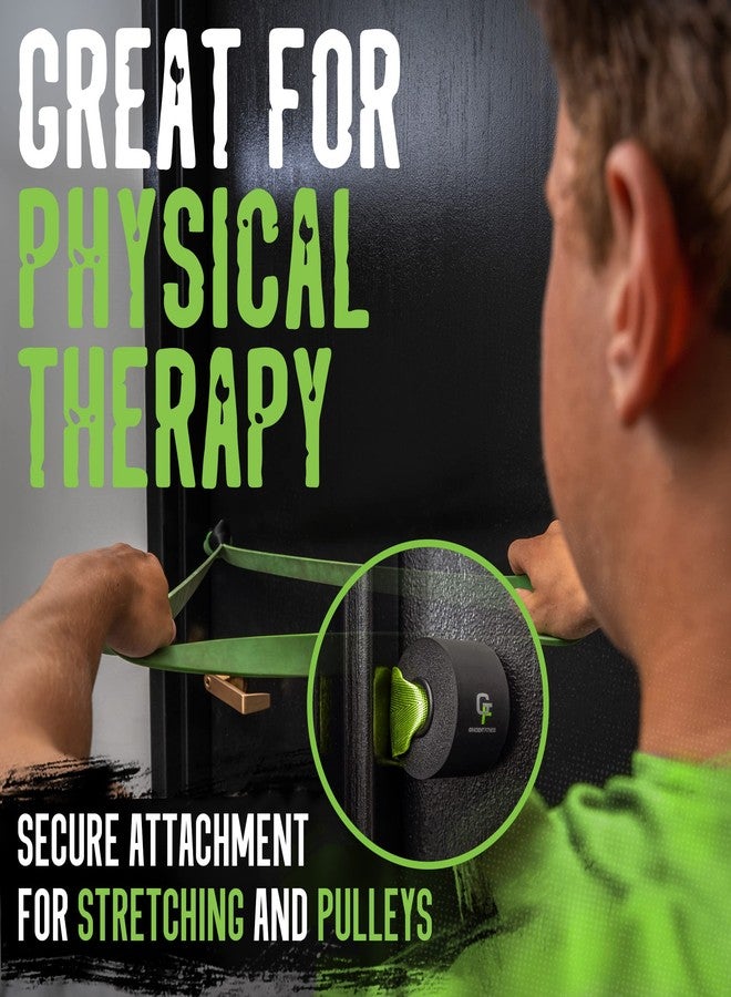 Gradient Fitness Door Anchor for Resistance Bands | Heavy Duty Resistance Band Door Anchors for Stretching Straps, Physical Therapy Exercises & Closed Loop Bands. Door Anchor for Home Gym Workout (G) - Image 3