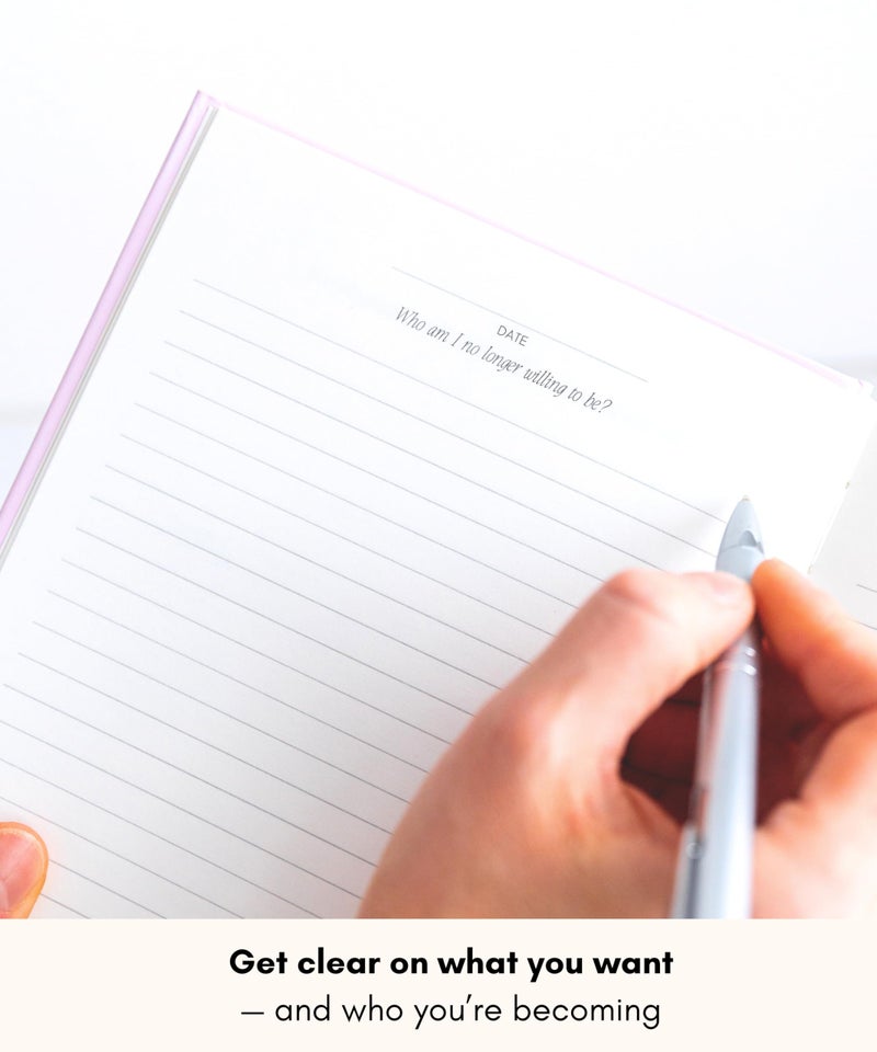 Lamare Guided Journal for Women with Prompts - One Question a Day Reflection Journal Prompts for Healing, Gratitude, and Mindfulness - Self Care Routine & Mental Health Gift - Pink - Image 3