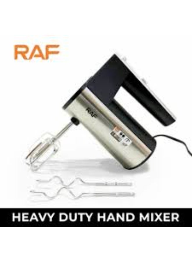 آر إيه أف مضرب بيض وعجان/ 5 سرعات+تربو/800وات - Image 2