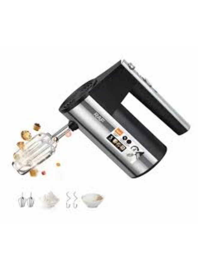 آر إيه أف مضرب بيض وعجان/ 5 سرعات+تربو/800وات - Image 4