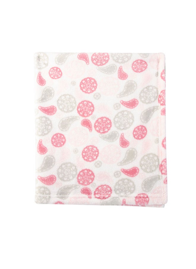 hudson baby Plush Blanket And Toy Paisley Elephant  - Image 3