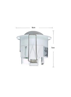 ABBASALI Ceiling Infrared Motion Sensor Switch With Light Sensor  - Image 3