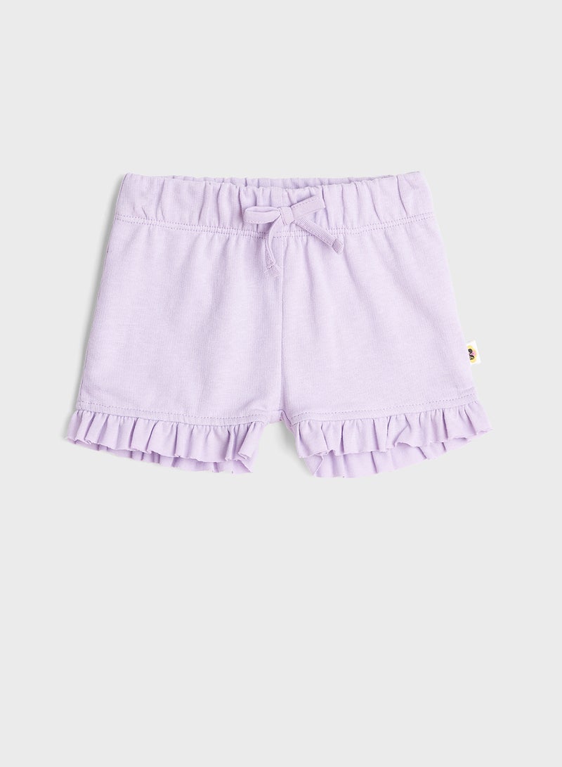 Cheekee Munkee Kids Frill Detail Shorts - Image 1