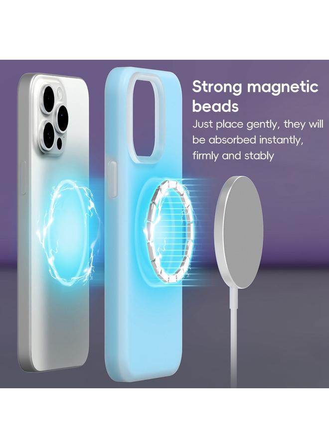 اس-توب جراب لهاتف iPhone 11 من السيليكون السائل الهلامي المغناطيسي MagSafe - Image 3