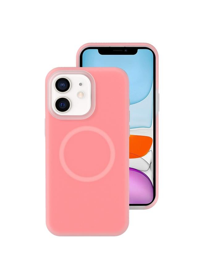 اس-توب جراب لهاتف iPhone 11 من السيليكون السائل الهلامي المغناطيسي MagSafe - Image 1