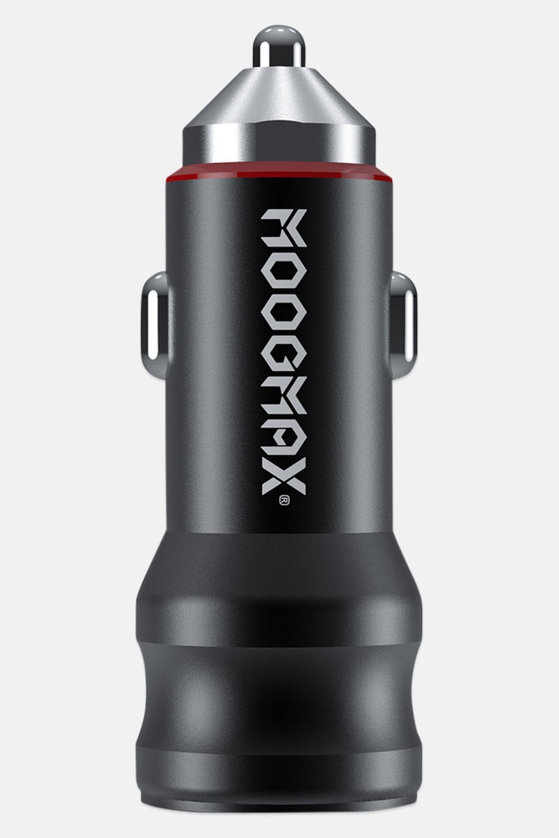 MOOGMAX Micro Fabric Cable Charger MX-010, Black  - Image 1