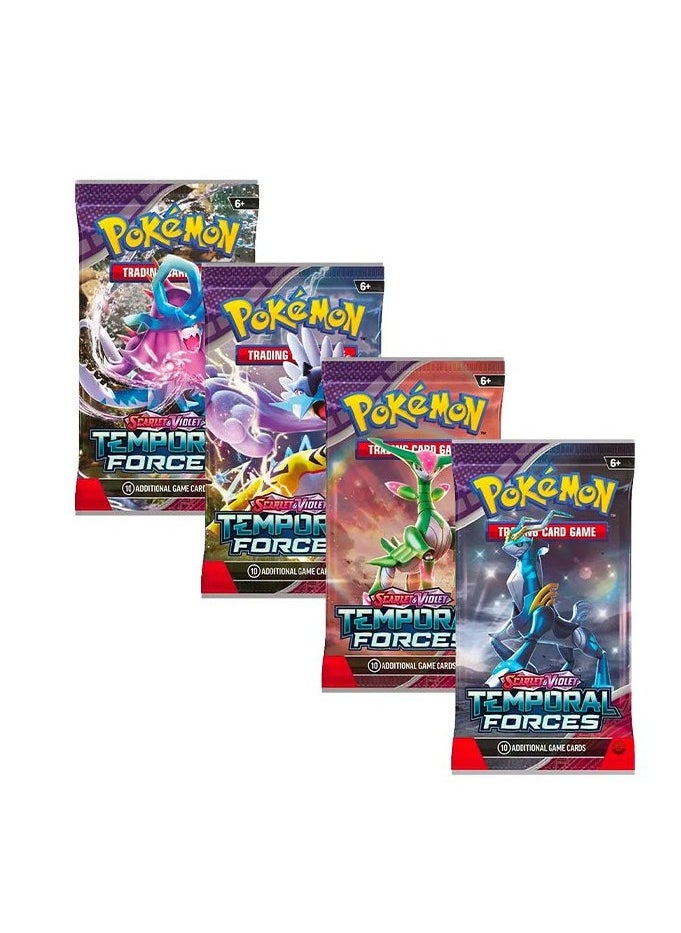 Pokemon TCG Pokemon Scarlet & Violet Scarlet & Violet Temporal Forces Booster Pack - 1 Pack, Assorted 