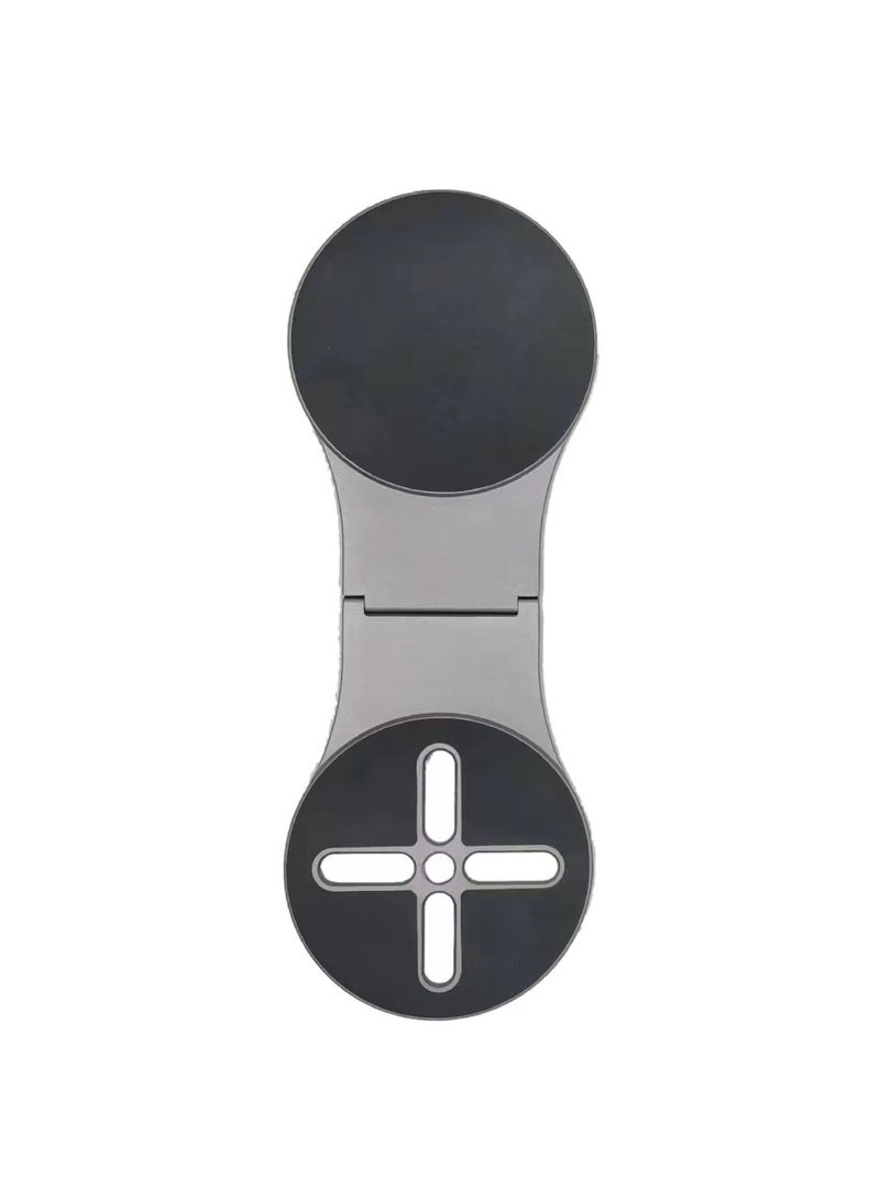 Magsafe Magnetic phone stand, laptop or desktop monitor side mounted phone stand, ultra-thin portable foldable smartphone stand, computer monitor expansion stand - Image 5