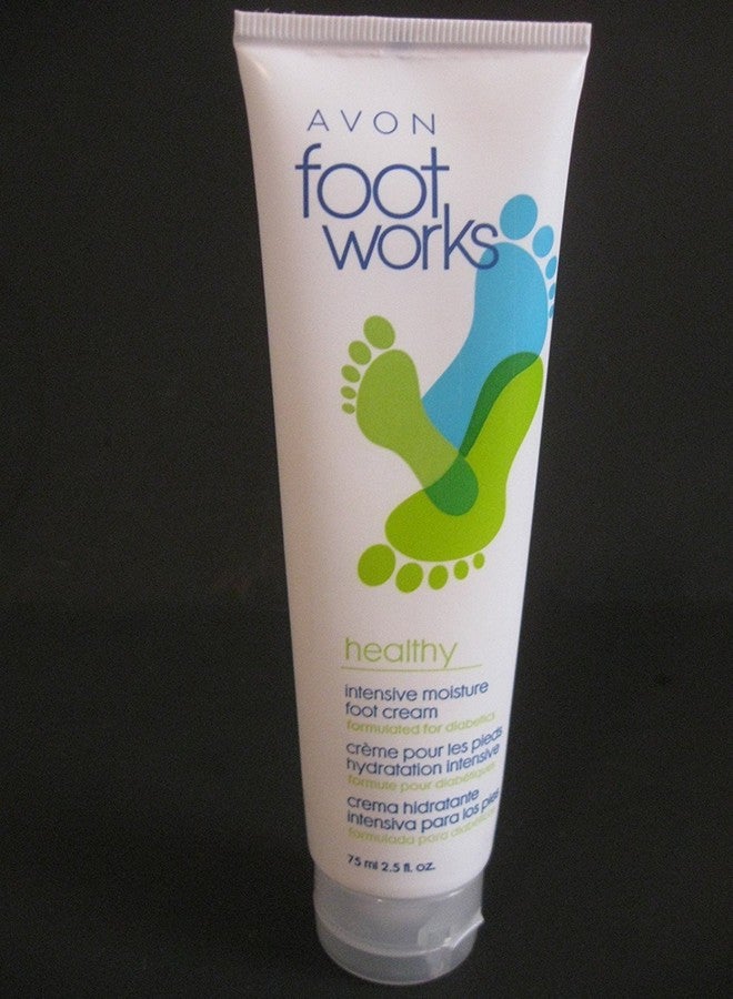 Avon  - Foot Works Intensive Moisture Foot Cream Size: 2.5 Fl Oz (Pack of 1)Fluid Ounce - Image 2