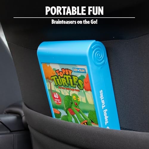 ThinkFun Flip N Play Topsy Turtles Travel Logic Game for Road Trips Plane Rides and Vacations - Image 5
