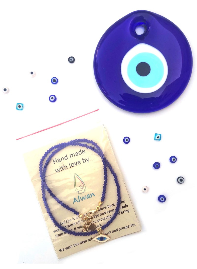 Alwan قلادة مع عين الشر - Image 4
