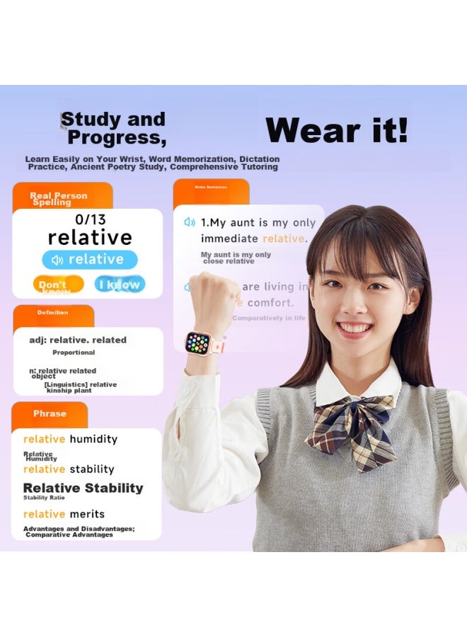Ozing Haoci Xing Children's Smarch, Long Battery Life, Gps Positioning, 4g Video Call, Photo Taking, Waterproof, For Boys And Girls, Students, Smart Watch - Image 4