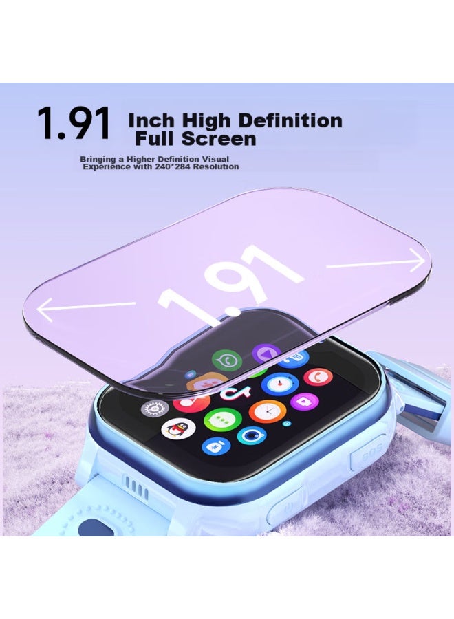 Ozing Haoci Xing Children's Smarch, Long Battery Life, Gps Positioning, 4g Video Call, Photo Taking, Waterproof, For Boys And Girls, Students, Smart Watch - Image 3