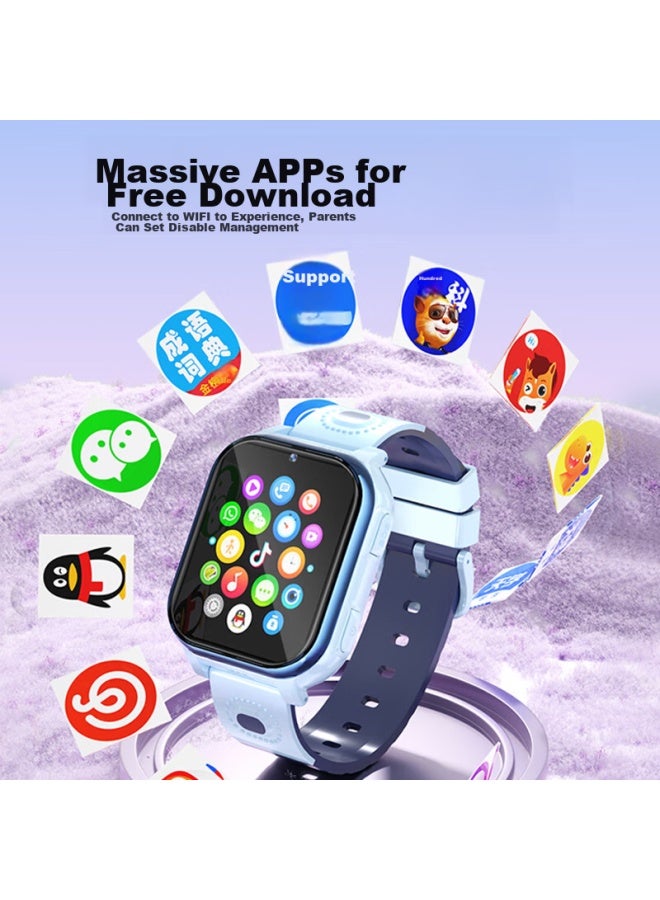 Ozing Haoci Xing Children's Smarch, Long Battery Life, Gps Positioning, 4g Video Call, Photo Taking, Waterproof, For Boys And Girls, Students, Smart Watch - Image 5