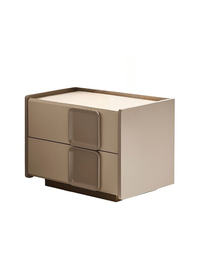 DANUBE HOME Mirante 200X200 Super King Bed With 2 Night Stand And Dresser With Mirror + Stool Bedroom Set Furniture |Double Bed Frame Furniture | Comfortable Bedset (Mattress Not Included) -Grey - Image 4