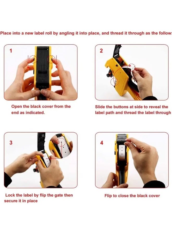 8 أرقام بطاقة رقمية محمول السعر بطاقة السعر علامة الجهاز بطاقة الملصق - Image 5