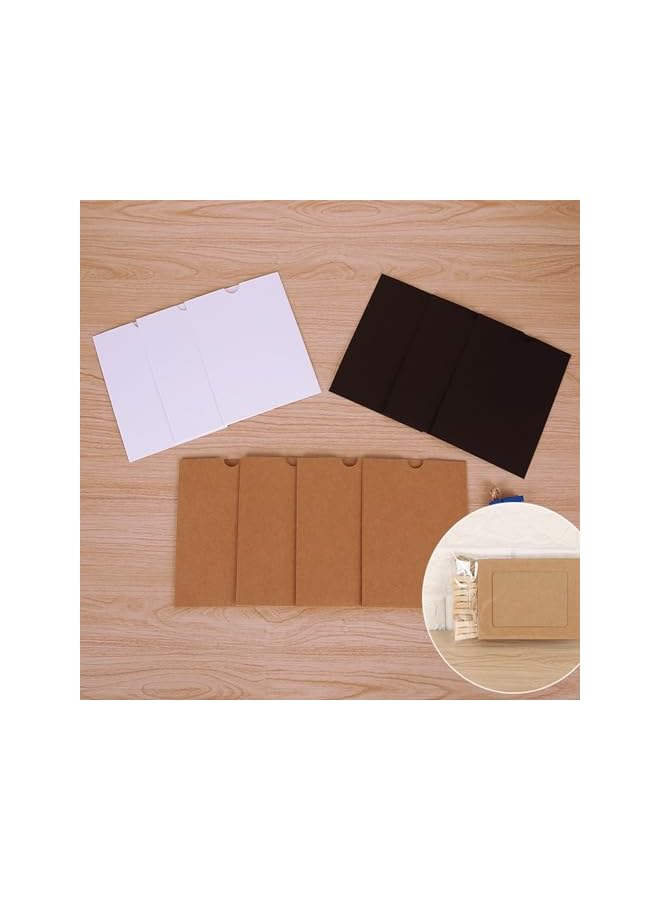 The Bros Paper Picture Frames 4x6 inch, 30Pcs Photo Hanging Display with Clips and Strings, DIY Picture Display for Party, Home, Office, Wedding - Image 3