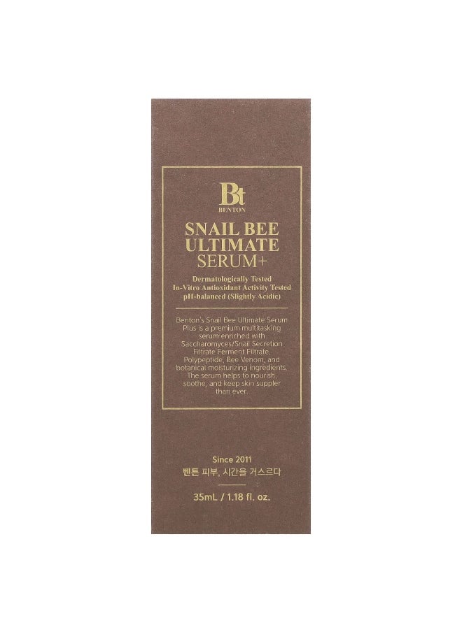 Benton Benton, Snail Bee Ultimate Serum +, 1.18 fl oz (35 ml)  - Image 2