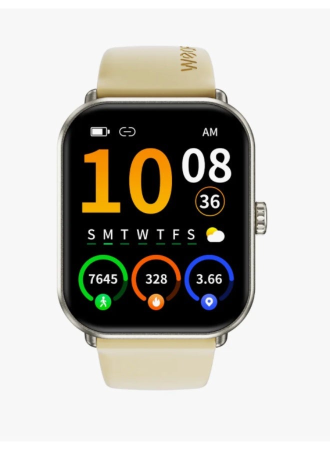 Genaric Smart Fitness Watch - Bluetooth Calling - Waterproof - Heart Rate Monitor - Image 1