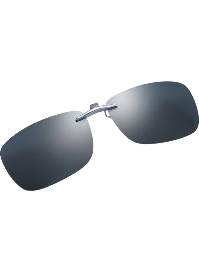 CAXMAN Clip-On Sunglasses For Men, Driving Polarized Lightweight Square Nearsighted Sunglasses, Uv Protection, Sun Protection - Image 2