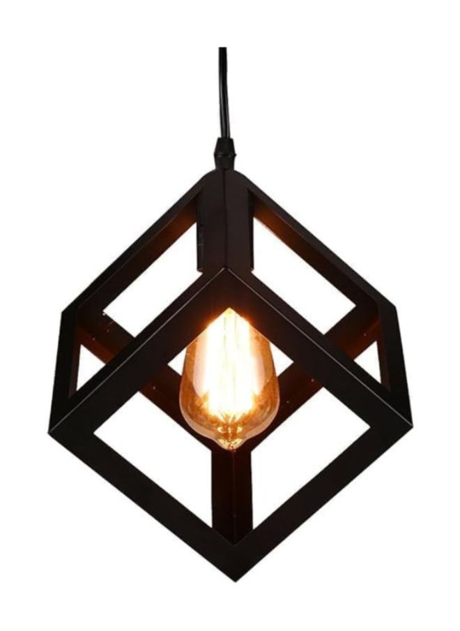 A F N Lighting - A F N LIGHTINGS Vintage Ceiling Pendant Light Base 1 Lampholder E27 AC110-220V Quadrate Iron Hanging Lamp Chandelier Loft Industrial Retro Antique Style Dining Hall Restaurant Bar Cafe - Image 1