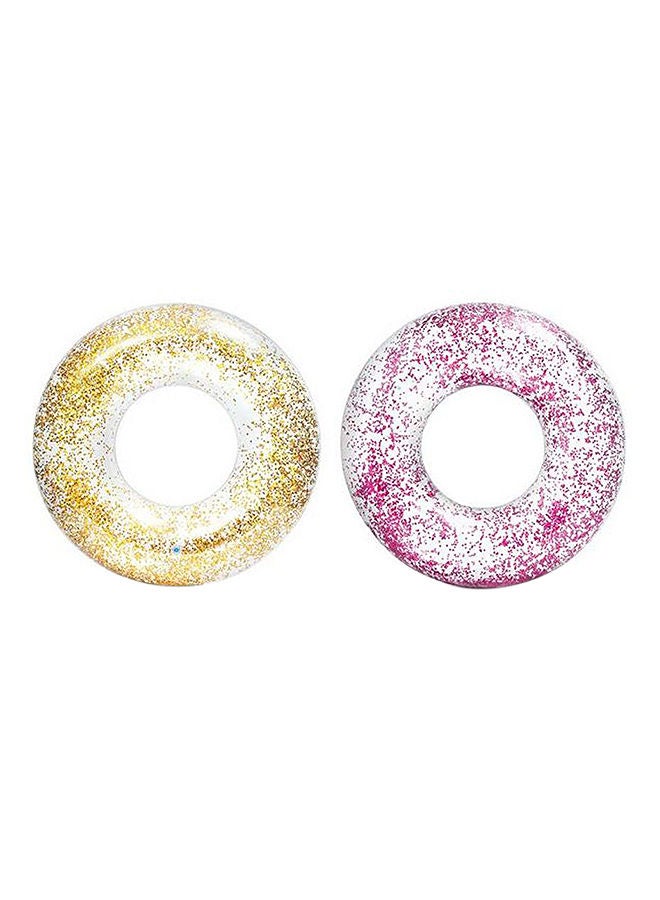 INTEX Glitter Donut Shape Inflatable Pool Float - Image 1