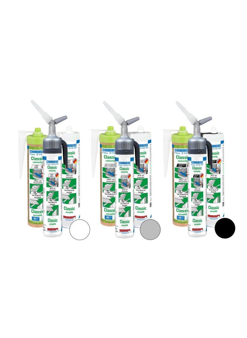 WEICON Green Tube Flex 310M Classic Transparent 280 ml - Image 3