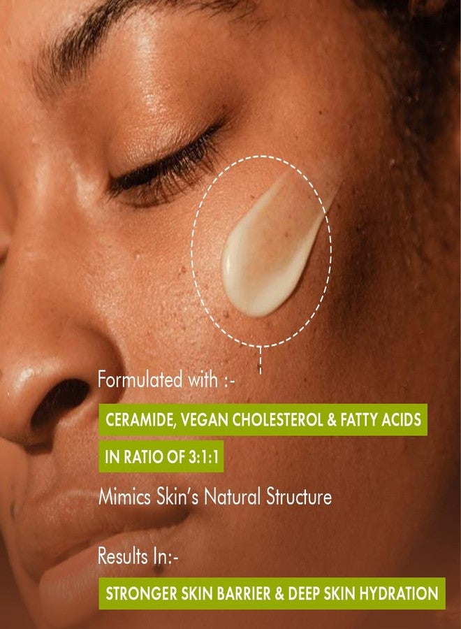 mCaffeine Glow Boost 5% Niacinamide & Green Tea Oil Free Moisturizer | Brightens & Even-Tones | 72Hrs Moisturization | Reduces Acne Marks & Blemishes | Lightweight Moisturizer For All Skin Types -50ml - Image 3