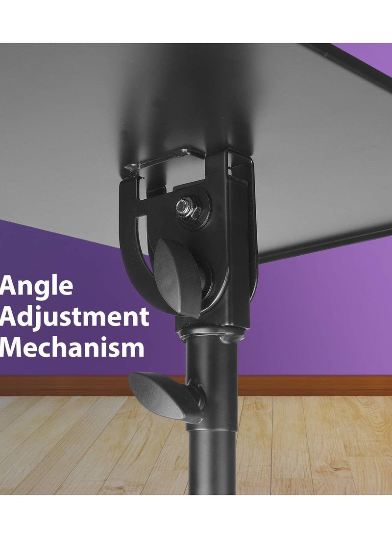Hola! Music Professional Tripod Projector Mixer Stand Black  - Image 3