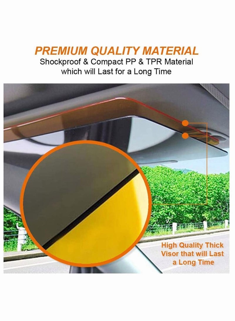 Y&D Car Sun Visor, SYOSI Anti-glare Night Visor Extender Windshield Blocker Goggles Shield, Vision Anti-dazzle Driving Extendable  - Image 4