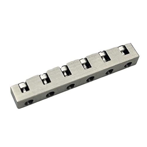 Kaynes 43mm Height Adjustable Titanium Alloy Guitar Nut Replacement for Gibson Les Paul LP SG Style Electric or Acoustic Guitars - Image 3