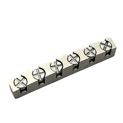Kaynes 43mm Height Adjustable Titanium Alloy Guitar Nut Replacement for Gibson Les Paul LP SG Style Electric or Acoustic Guitars - Image 2