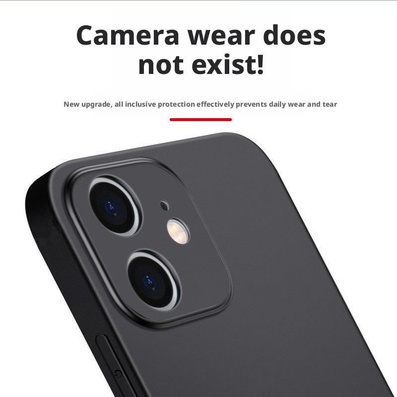 TPU Silicone Phone Case for iPhone 14 Pro, 13 Pro Max, 12, 11, XS - Black - Image 1