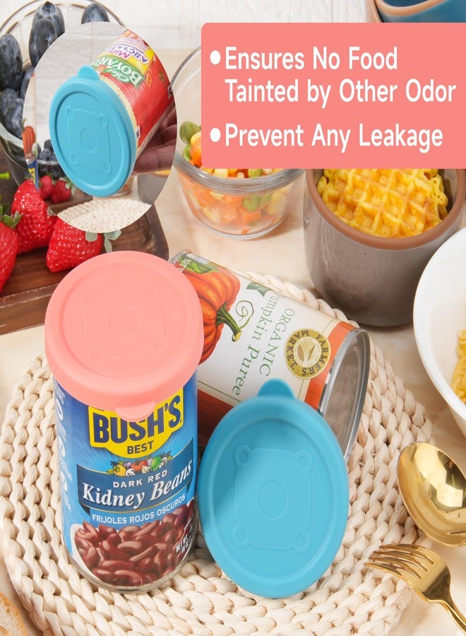 Purekra 2PCs 3-inch Silicone Can Lids for Chef Boyardee | Van Camp's | Goya | Bush's Best | Farmer's Market Can, Can Covers for Canned Goods, Food Storage Cover, Freezer Dishwasher Safe (Can NOT Included) - Image 5