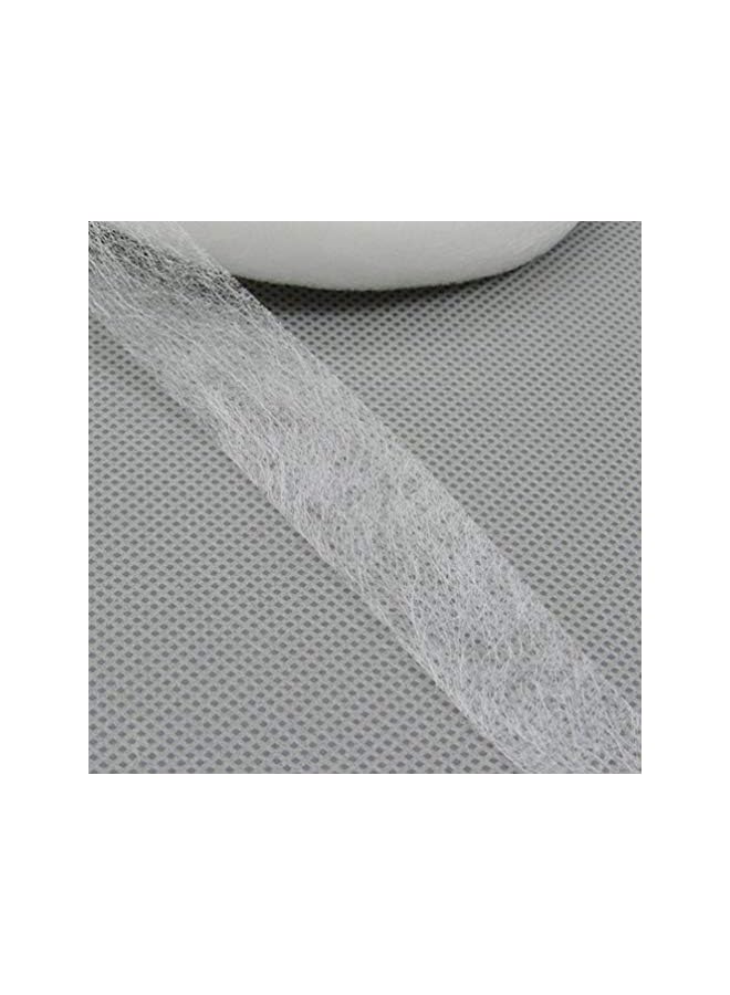 PROMASS promass Fabric Fusing Tape Hem Tape Double-Sided Film Adhesive Iron On Tape For Jeans Trousers Garment Clothes (White)  - Image 2