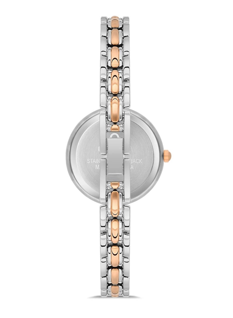 OMAX Omax Women's Luxury Wrist Watch, Watches for Women, Stainless Watches, Steel Gold Luxury Band, Black Dial, Waterproof Watch, 1 Year Warranty - Image 3