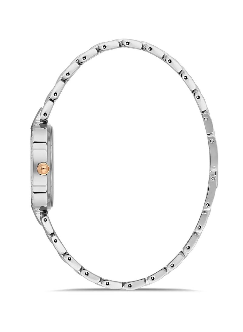 OMAX Omax Women's Luxury Wrist Watch, Watches for Women, Stainless Watches, Steel Gold Luxury Band, Black Dial, Waterproof Watch, 1 Year Warranty - Image 2